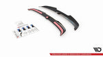 Maxton Parts - Heckspoiler Lippe V.2 passend für Audi RS3 / S3 / A3 S-Line Sportback 8Y / 8Y FL schwarz Hochglanz