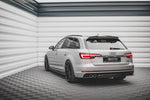 Maxton Parts - Heckspoiler Lippe V.2 passend für Audi S4 / A4 S-Line Avant B9 schwarz Hochglanz