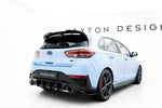 Maxton Parts - Heckspoiler Lippe V.2 passend für Hyundai I30 N Hatchback Mk3 / Mk3 FL schwarz Hochglanz