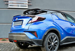Maxton Parts - Heckspoiler Lippe V.2 passend für Toyota C-HR Mk1 schwarz Hochglanz