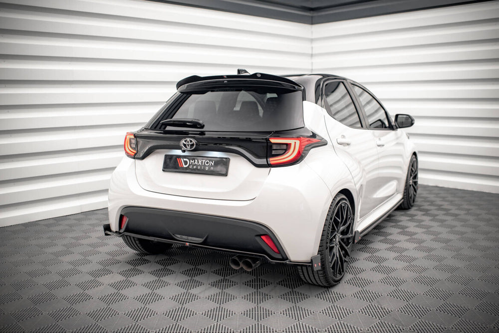 Maxton Parts - Heckspoiler Lippe V.2 passend für Toyota Yaris Mk4 schwarz Hochglanz