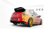 Maxton Parts - Heckspoiler Lippe V.2 passend für VW Golf R-Performance Hatchback Mk8 FL schwarz Hochglanz