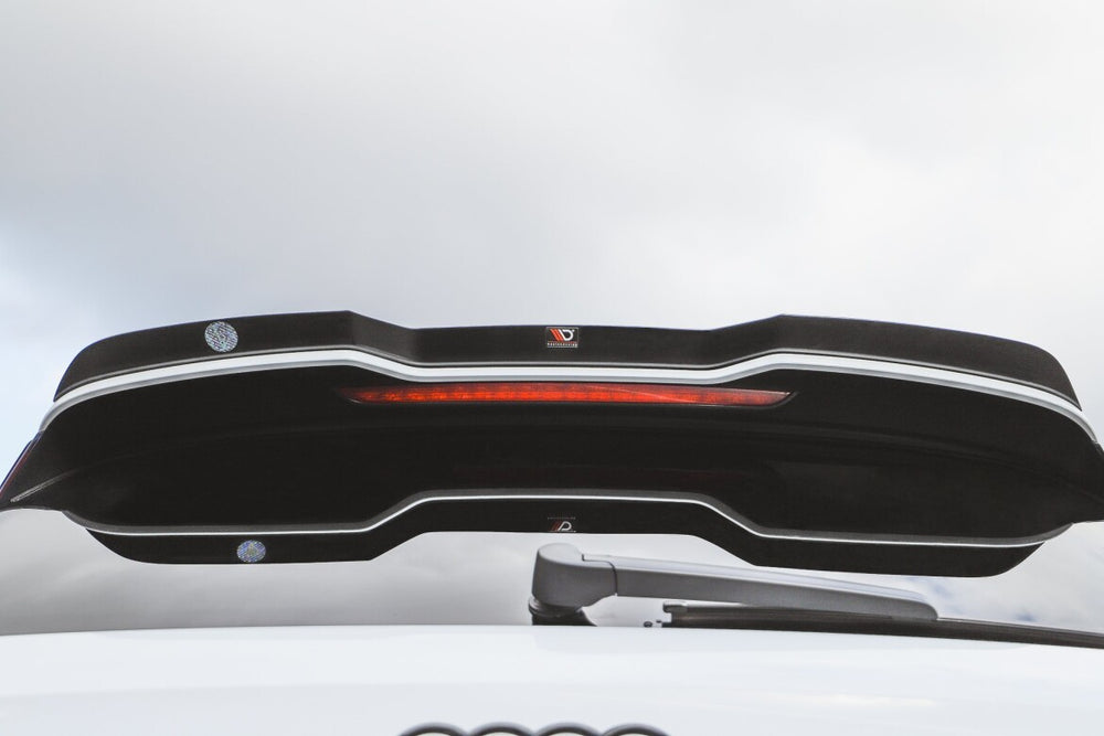 Maxton Parts - Heckspoiler Lippe V.3 passend für Audi RS3 Sportback 8V / 8V FL schwarz Hochglanz