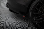Maxton Parts - Hintere Seiten Flaps passend für Audi A7 S-Line C7 schwarz Hochglanz