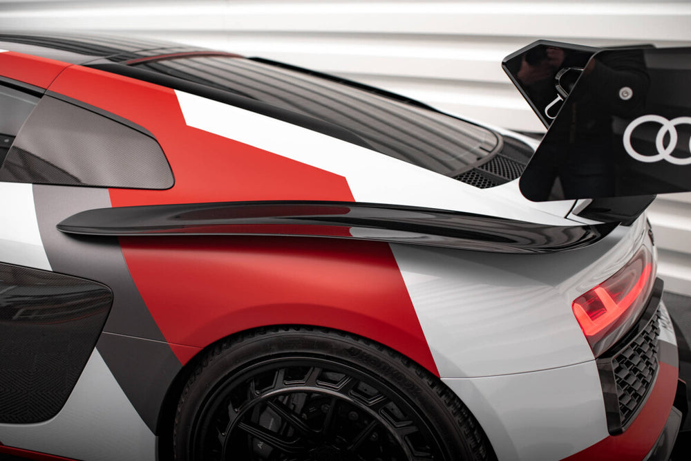 Maxton Parts - Hintere Seiten Wings passend für Audi R8 Mk2 FL schwarz Hochglanz