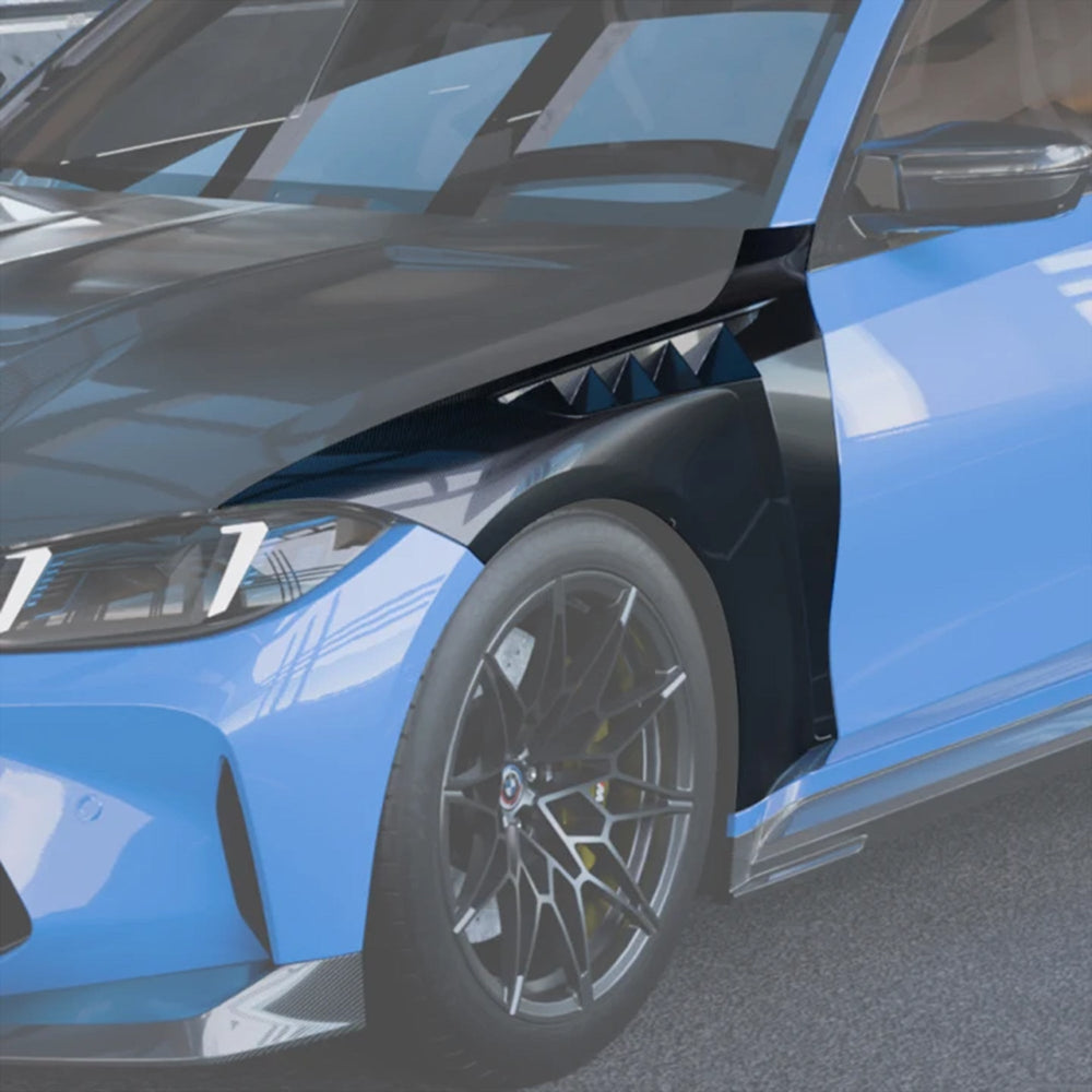 SOOQOO Carbon Kotflügel passend für BMW M4 (G82/G83)