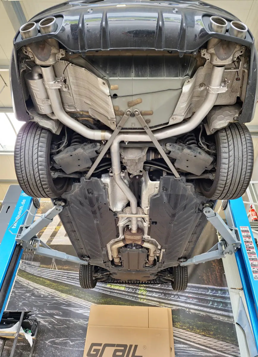 Mercedes AMG C43 205 ohne PAGA Grail Exhaust Vor-Facelift (2016-2018) Limousine (W205) OPF ohne Serienklappen
