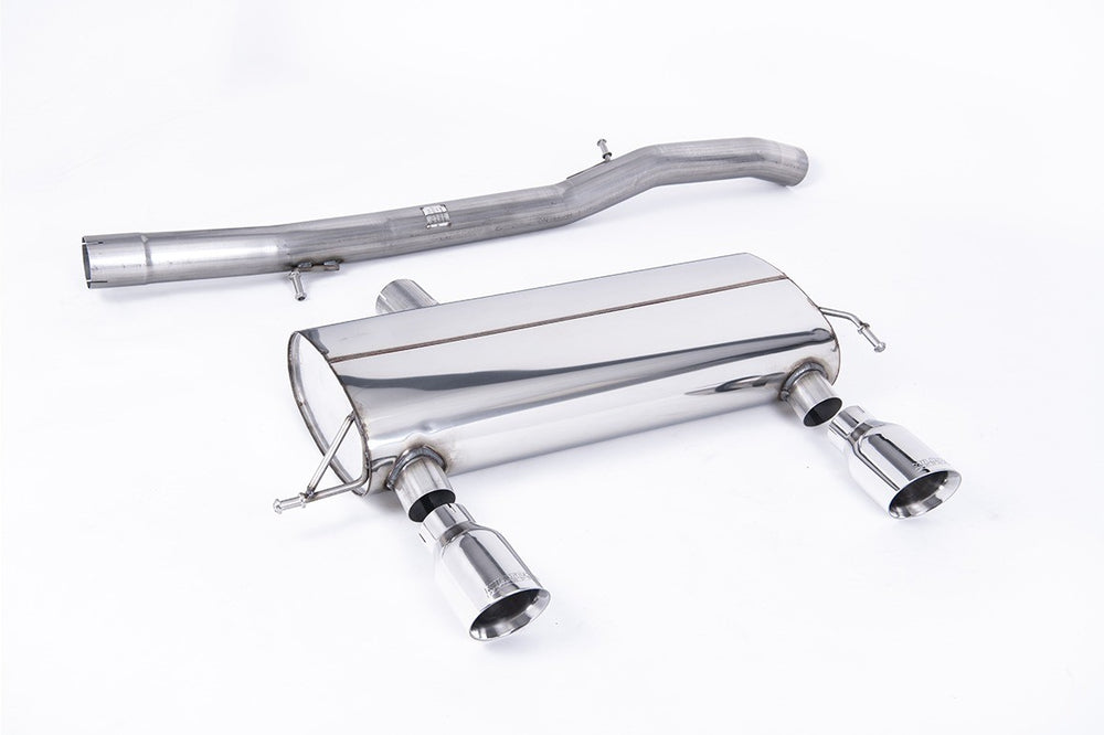 Milltek Auspuffanlage passend für Audi TT 180 / 225 quattro 3-Zoll - ungedämpft