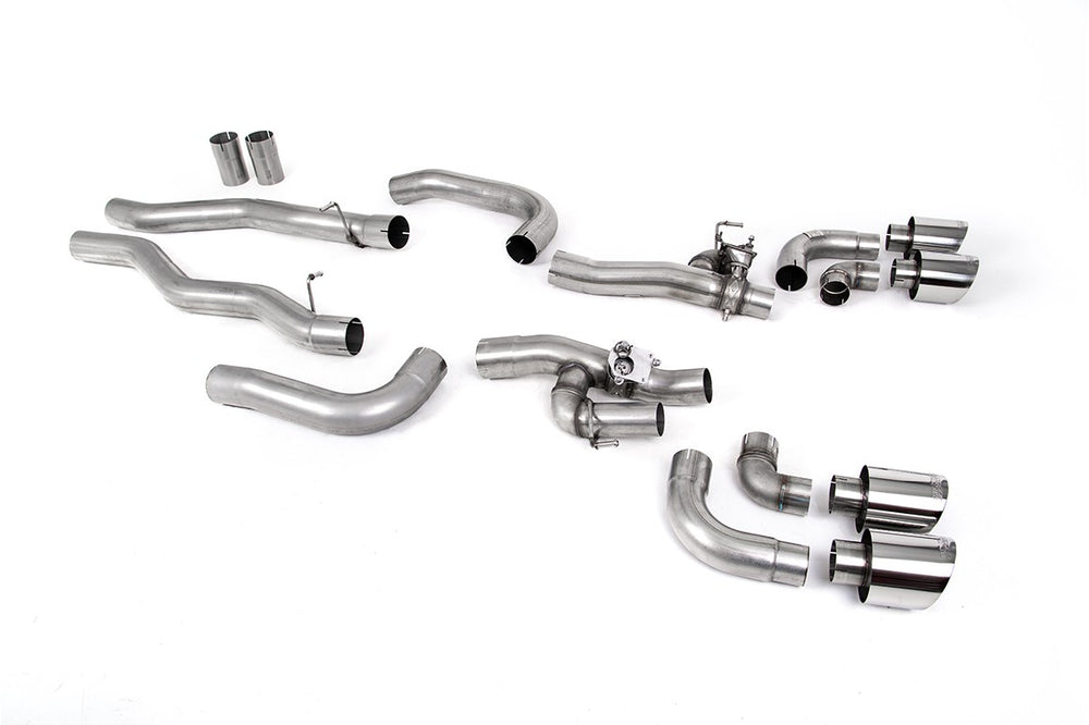 Milltek Klappen Auspuffanlage passend für BMW 8 Series M8 Competition F91/F92/F93 4.4 V8