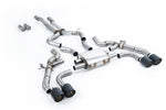 Milltek Klappen Auspuffanlage passend für BMW X3M Competition G01 3.0 - carbon Endrohre