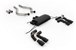 Milltek Klappen Auspuffanlage passend für Land Rover / Range Rover Defender 90 5.0 V8 - Black Coated Special Edition - ungedämpft