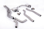 Milltek Klappen Sportauspuff passend für Audi RS6 & RS7 4.0 V8 bi-turbo für Turbo-Back-Anlage