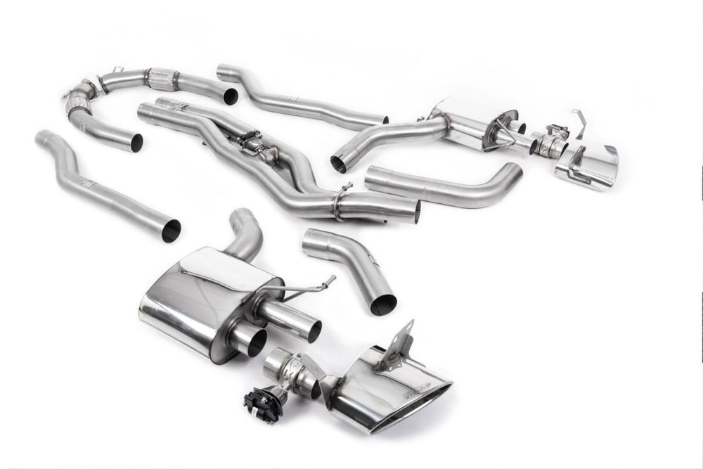 Milltek Klappen Sportauspuff passend für Audi RS6 & RS7 4.0 V8 bi-turbo