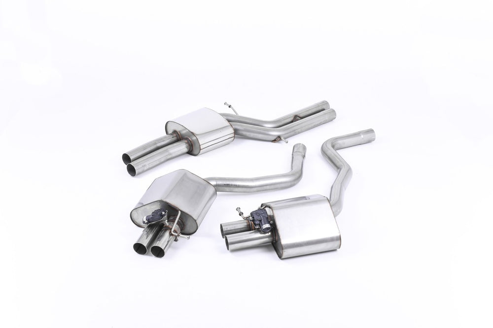 Milltek Klappen Sportauspuff passend für Audi RS6 & RS7 C7 Sportback 4.0 V8 TFSI Bi-Turbo quattro Road+