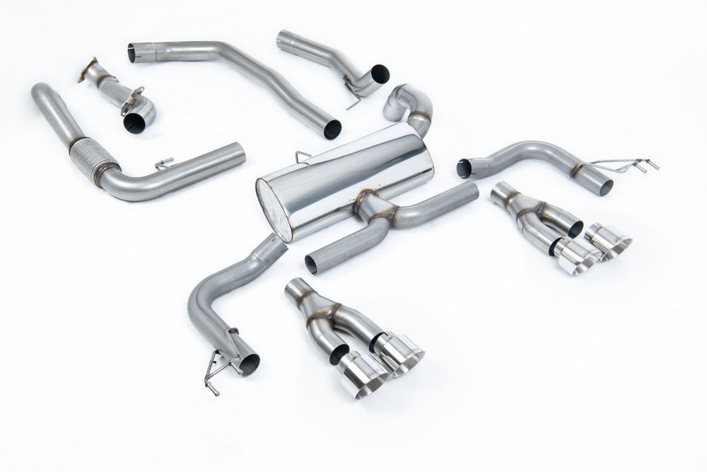Milltek Renn-Auspuffanlage passend für Honda Civic Type R FK2 Turbocharged 2.0 i-VTEC