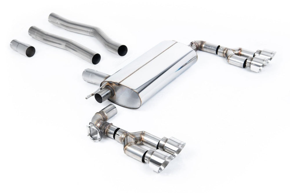 Milltek Sport Abgasanlage passend für BMW 1er F40 128ti mit Maxton Diffusor