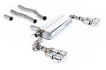 Milltek Sport Abgasanlage passend für BMW 1er F40 128ti mit Maxton Diffusor