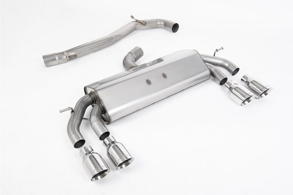 Milltek Sport Abgasanlage passend für VW Golf VII R 2.0 TSI 4motion Facelift - non-resonated