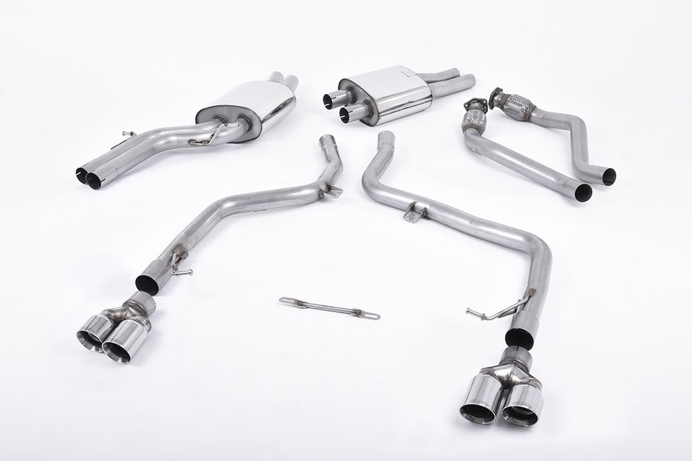 Milltek Sport Abgasanlage Race passend für Audi S5 3.0 TFSI B8 Coupé & Cabriolet