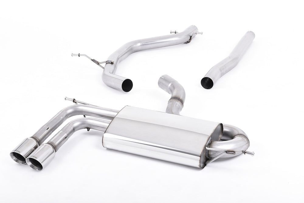 Milltek Sport Auspuffanlage passend für Audi A3 8P & VW Golf Mk6 GTD & Scirocco GT 2.0 TDI 170PS