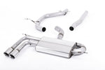 Milltek Sport Auspuffanlage passend für Audi A3 8P & VW Golf Mk6 GTD & Scirocco GT 2.0 TDI 170PS