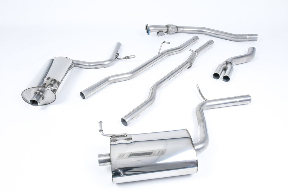 Milltek Sport Auspuffanlage passend für Audi A4 1.8T B6 quattro Saloon Avant