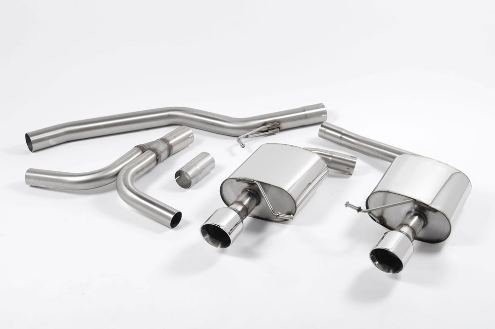 Milltek Sport Auspuffanlage passend für Audi A5 3.0 Cabriolet & Coupe quattro Doppelauslass