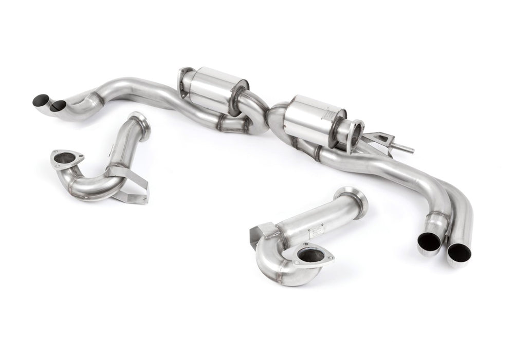 Milltek Sport Auspuffanlage passend für Audi R8 V10 5.2 FSI quattro Coupe & Spyder Supercup-Version