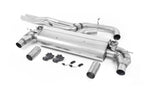 Milltek Sport Auspuffanlage passend für Audi RS3 8V Limousine - ungedämpft (non-resonated)