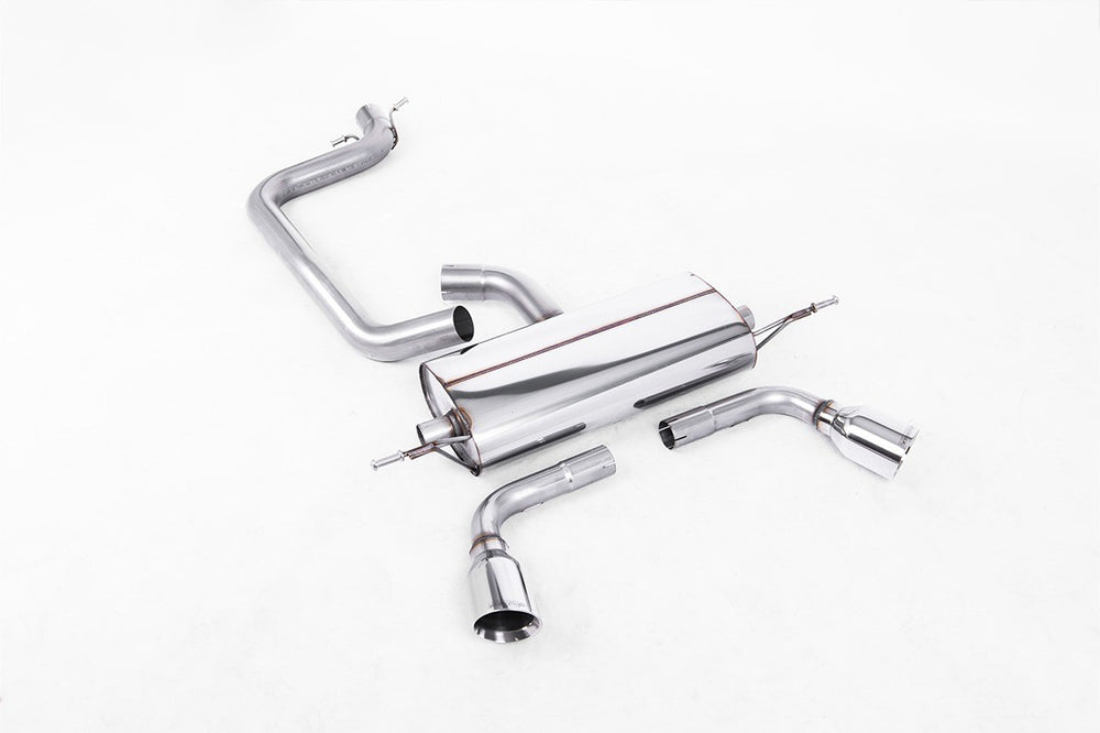 Milltek Sport Auspuffanlage passend für Audi TT Mk2 2.0 TFSi 2WD mit Heckschürze vom 3.2 V6 Modell
