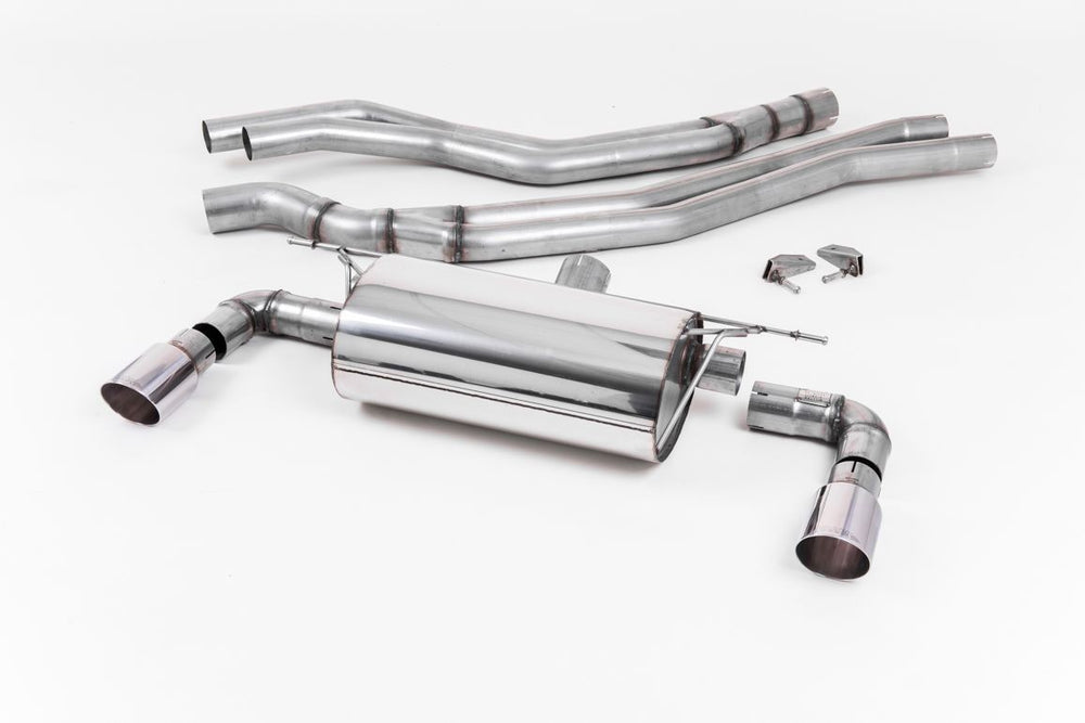 Milltek Sport Auspuffanlage passend für BWM 1 M140i F20&F21 ab Kat gedämpft