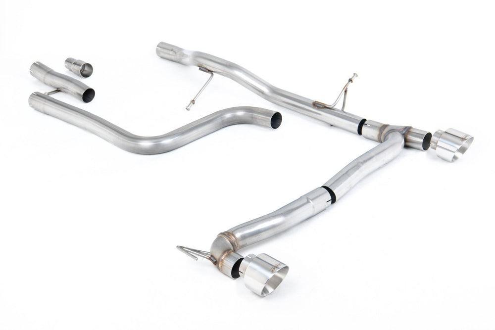 Milltek Sport Auspuffanlage passend für Ford Fiesta MK8 1.0T ab OPF mit Maxton-Diffusor - ungedämpft