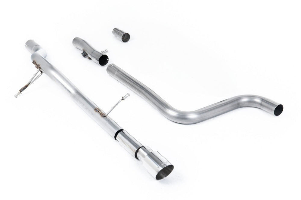 Milltek Sport Auspuffanlage passend für Ford Fiesta MK8 1.0T ab OPF - ungedämpft