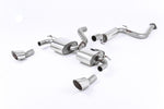 Milltek Sport Auspuffanlage passend für Ford Focus Mk2 RS 2.5T gedämpft (resonated)