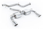 Milltek Sport Auspuffanlage passend für Ford Focus Mk2 RS 2.5T ungedämpft (non-resonated) (SSXFD068)
