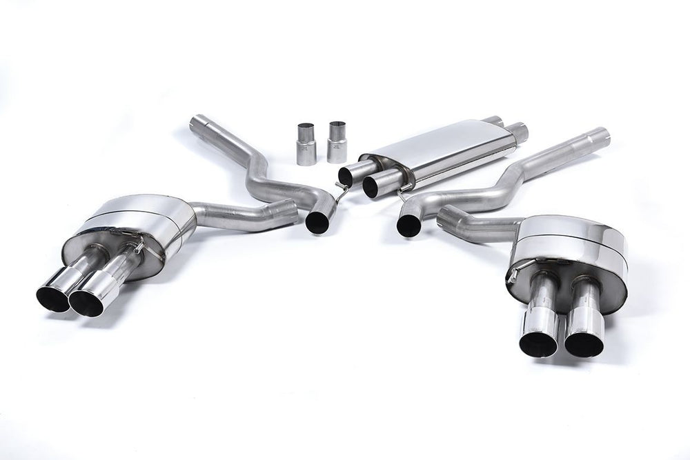 Milltek Sport Auspuffanlage passend für Ford Mustang 5.0 V8 GT Fastback gedämpft (resonated)