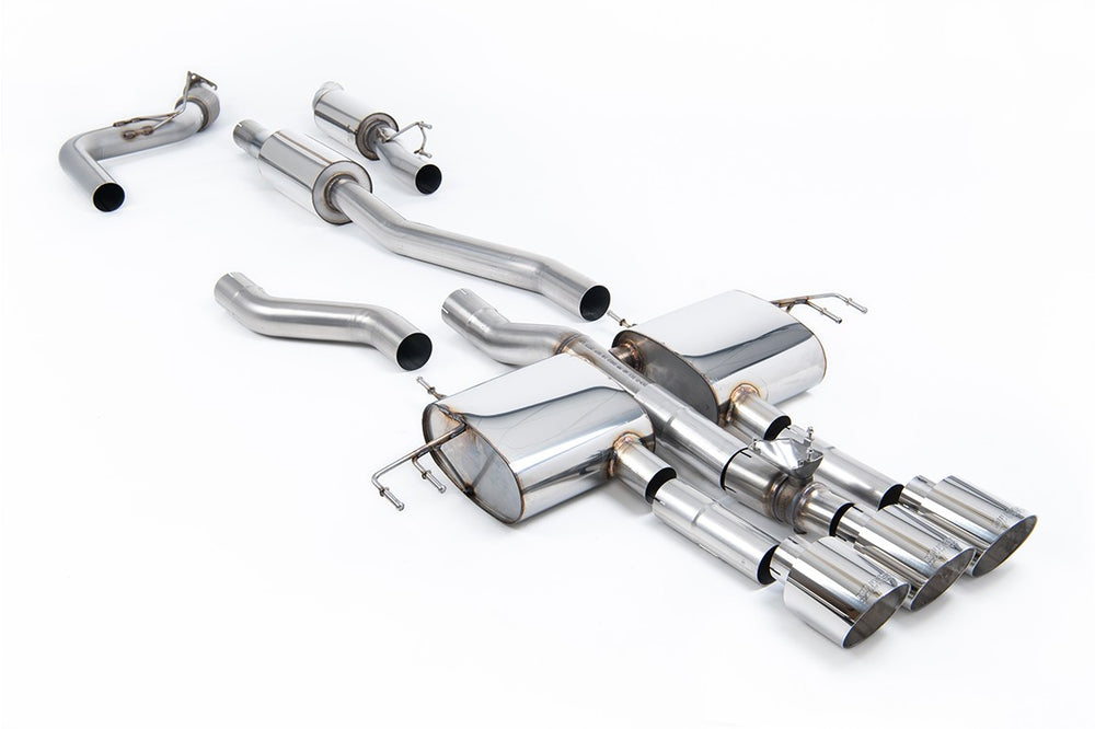 Milltek Sport Auspuffanlage passend für Honda Acura Integra Type S DE5 2.0 Turbo - gedämpft