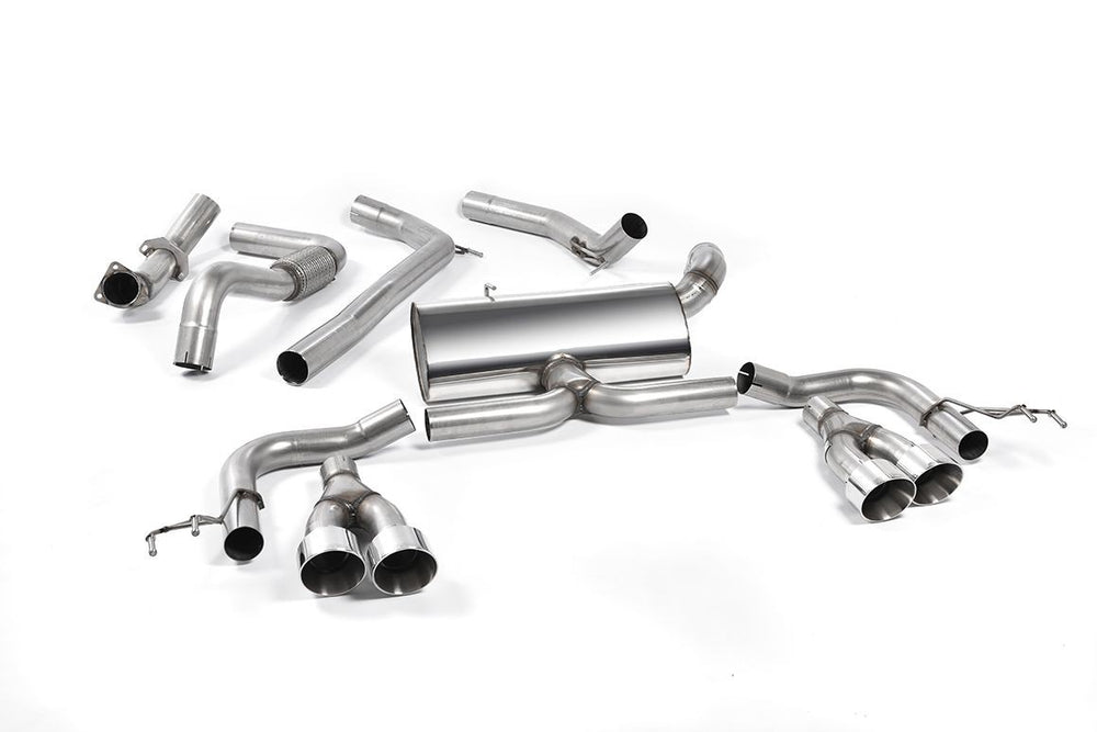 Milltek Sport Auspuffanlage passend für Honda Civic Type R FK2 Turbocharged 2.0 i-VTEC - Rennversion