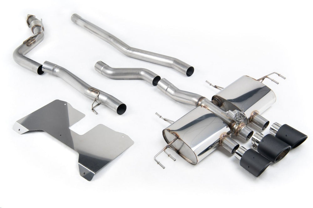 Milltek Sport Auspuffanlage passend für Honda Civic Type R FL5 2.0 i-VTEC ab Kat - mit Klappen - ungedämpft (SSXHO285-287)