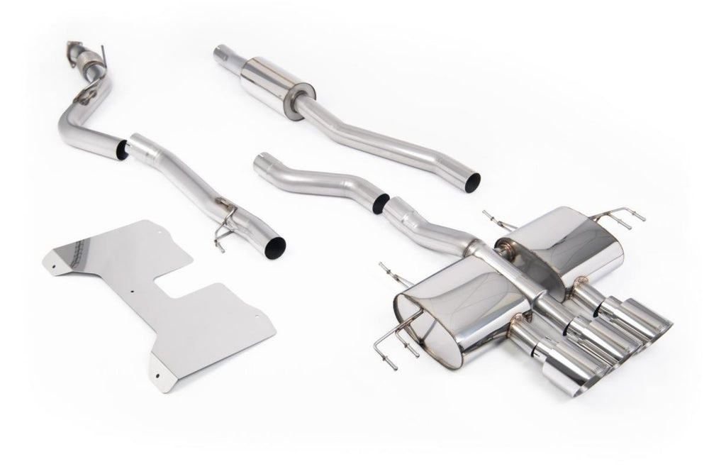 Milltek Sport Auspuffanlage passend für Honda Civic Type R FL5 2.0 i-VTEC ab Kat - teilgedämpft
