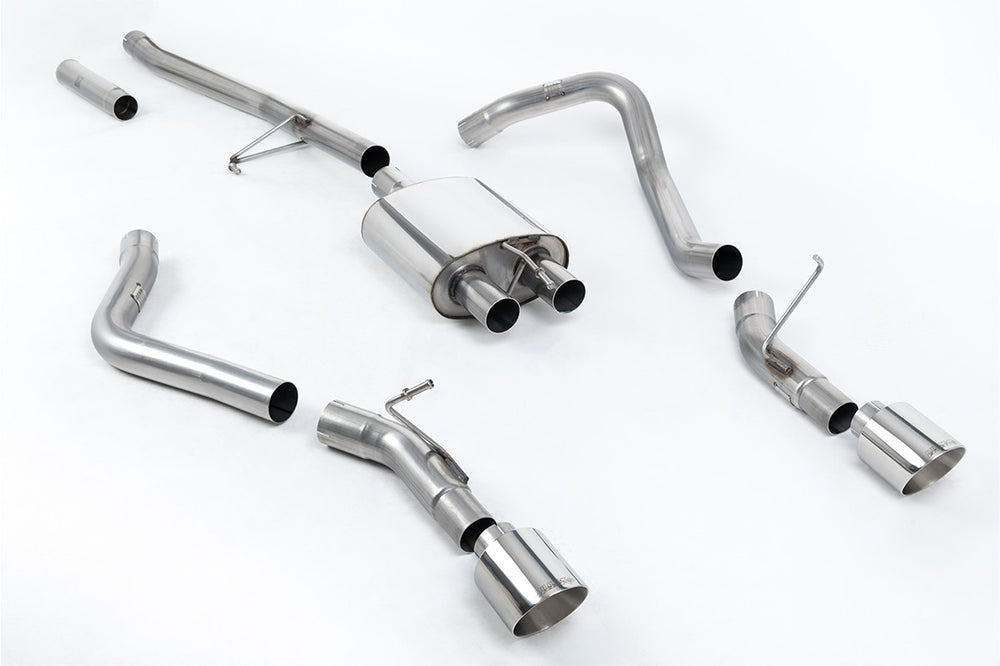Milltek Sport Auspuffanlage passend für Jeep Gladiator JT 3.6 V6 - Side Exit Cat Back