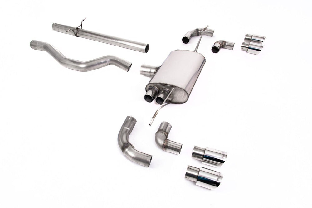 Milltek Sport Auspuffanlage passend für Land Rover / Range Rover Defender 110 2.0 I4 P300 & P400e - ungedämpft