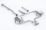 Milltek Sport Auspuffanlage passend für Mini Mk1 R52 Cooper S Convertible - ungedämpft (non-resonated)
