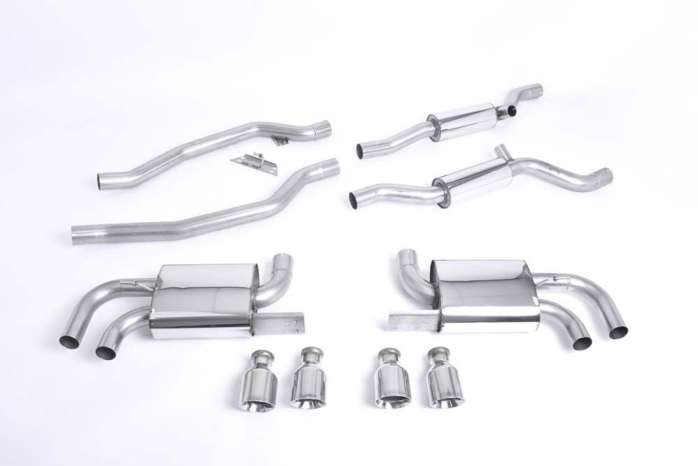 Milltek Sport Auspuffanlage passend für Porsche Cayenne 958 Turbo 4.8 V8 Cup-Style