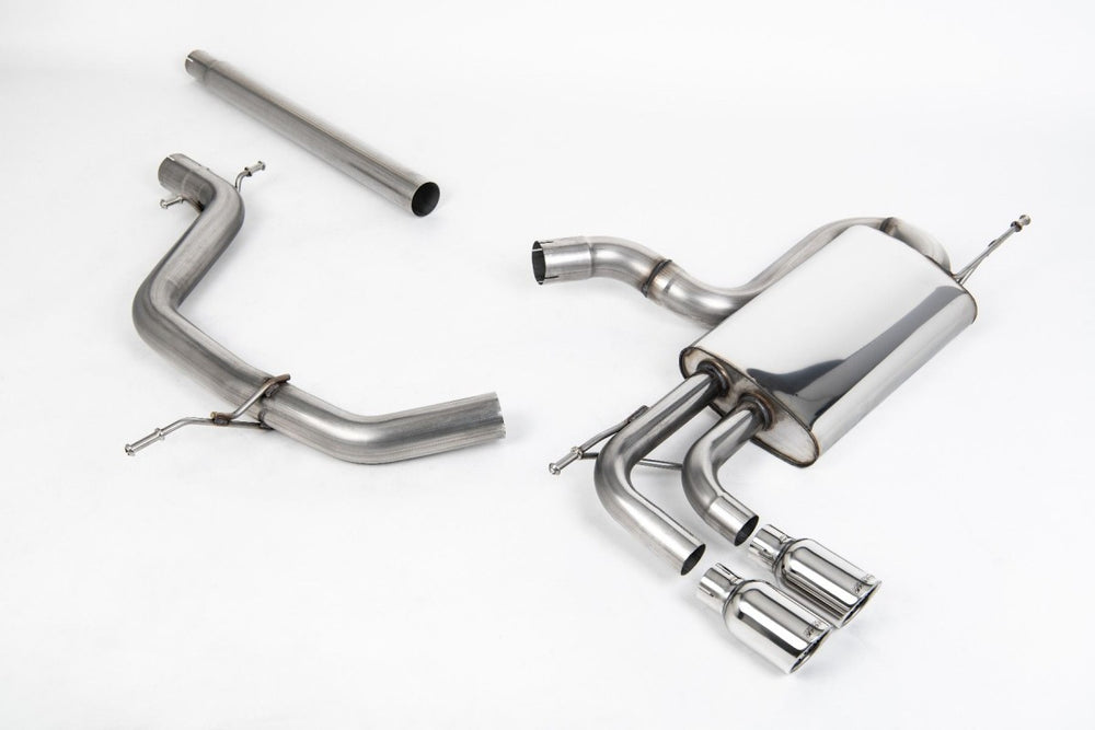 Milltek Sport Auspuffanlage passend für Seat Leon 2.0 TDI & VW Golf Mk6 GT 2.0 TDI