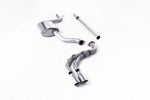 Milltek Sport Auspuffanlage passend für Seat Leon FR 1.8 & VW Golf Mk7.5 ungedämpft (non-resonated)