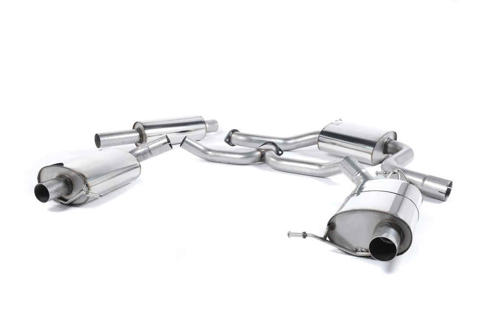 Milltek Sport Auspuffanlage passend für Skoda Octavia vRS Typ 5E 2.0 TSI ohne OPF gedämpft (resonated)