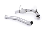 Milltek Sport Downpipe (ohne Kat) passend Audi S1 2.0 TFSI quattro 76,2mm