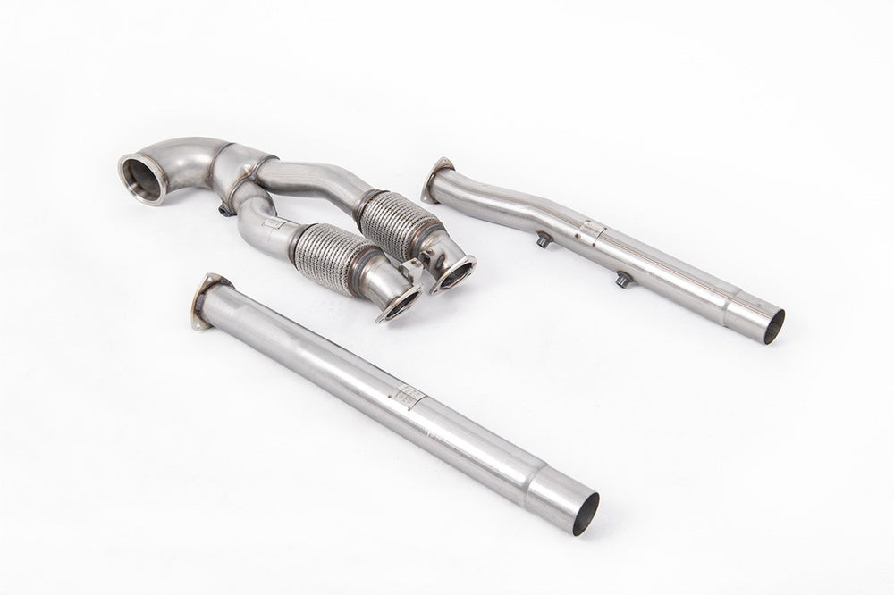 Milltek Sport Downpipe (ohne Kat) passend für Audi RS3 8V 8Y & Audi TT Mk3 TTRS 2.5TFSI Quattro (SSXAU897)