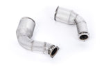 Milltek Sport Downpipe (ohne Kat) passend für Audi RS4 RS5 B9 2.9 V6 Turbo Avant 70mm